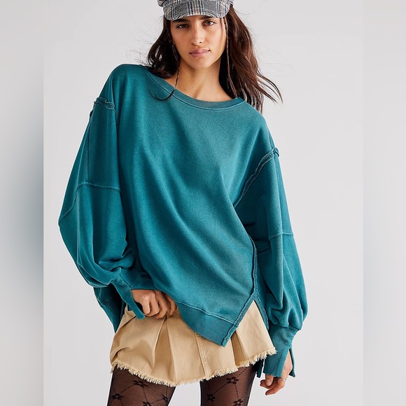 NWT Free People Camden pullover - Picture 3 of 4